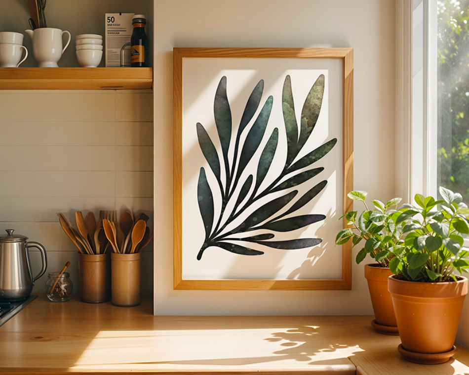 Flora Art Print