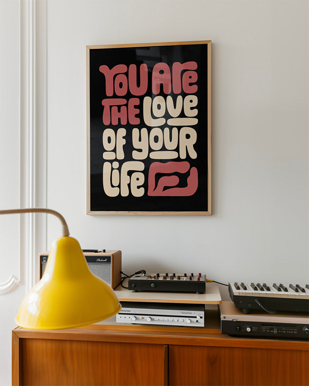 Self Love - Typography Wall Art
