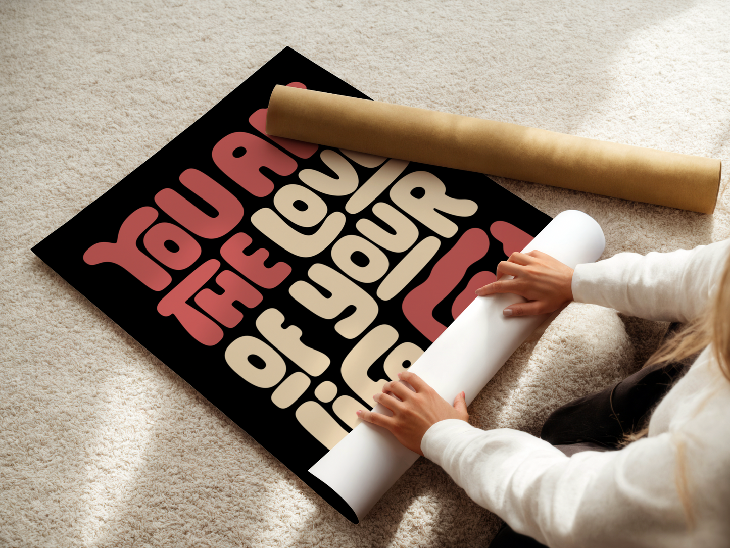 Self Love - Typography Wall Art