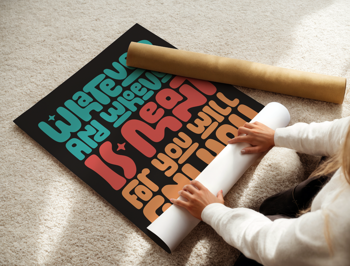 Meant - Typography Wall Art