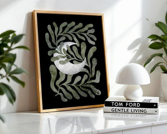 Midnight Moon Art Print
